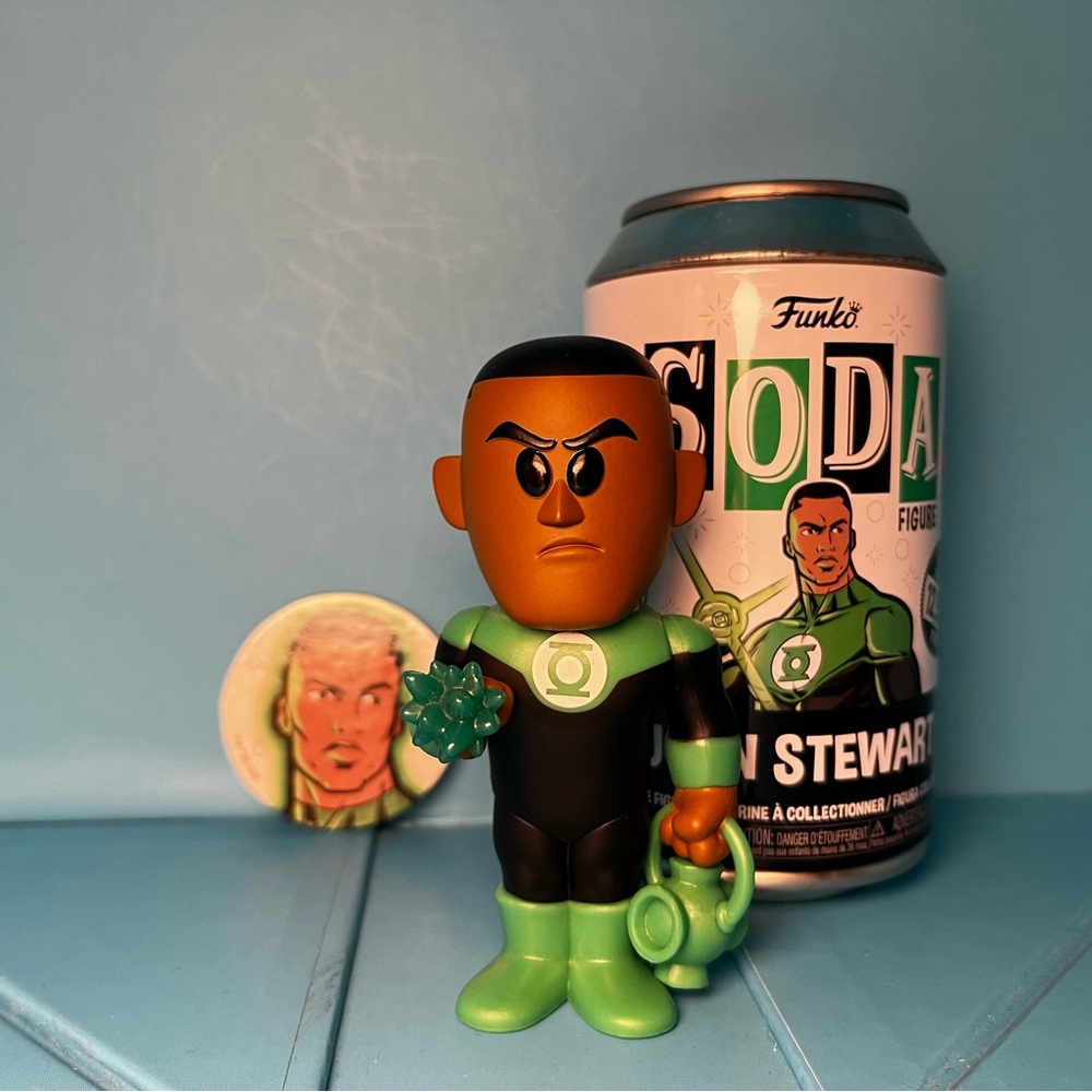 Funko Soda - John Stewart (Green Lantern) GITD Chase - 2022 Fall Convention Excl